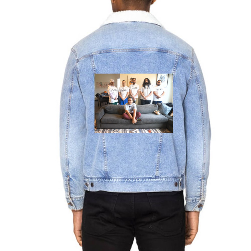 Otk Network (2) Unisex Sherpa-Lined Denim Jacket by JARONEED | Artistshot