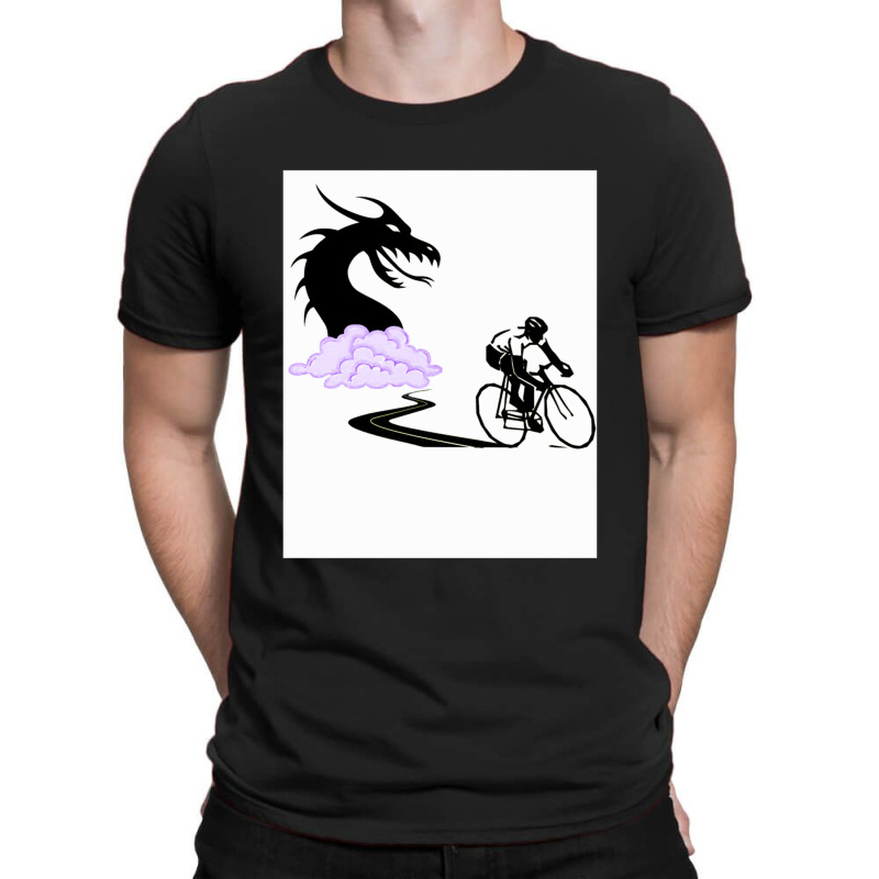 Run Away Bicycle Rider 1 T-Shirt by JudithPlagmann | Artistshot