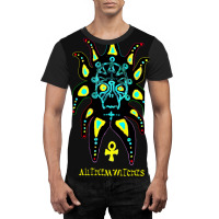 Toutes Les Sorcières Atw Crâne Coloré Tri Blend Graphic T-shirt | Artistshot