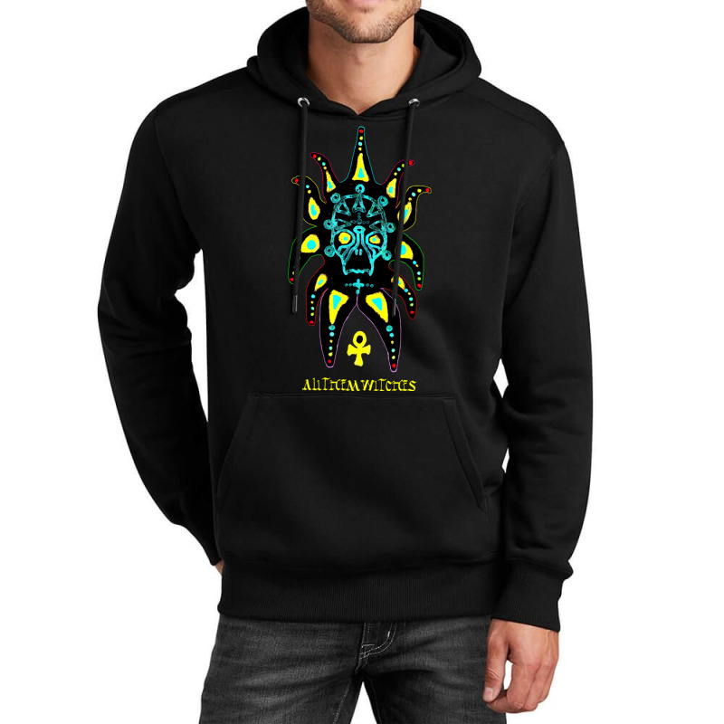 Toutes Les Sorcières Atw Crâne Coloré Tri Blend Unisex Hoodie | Artistshot