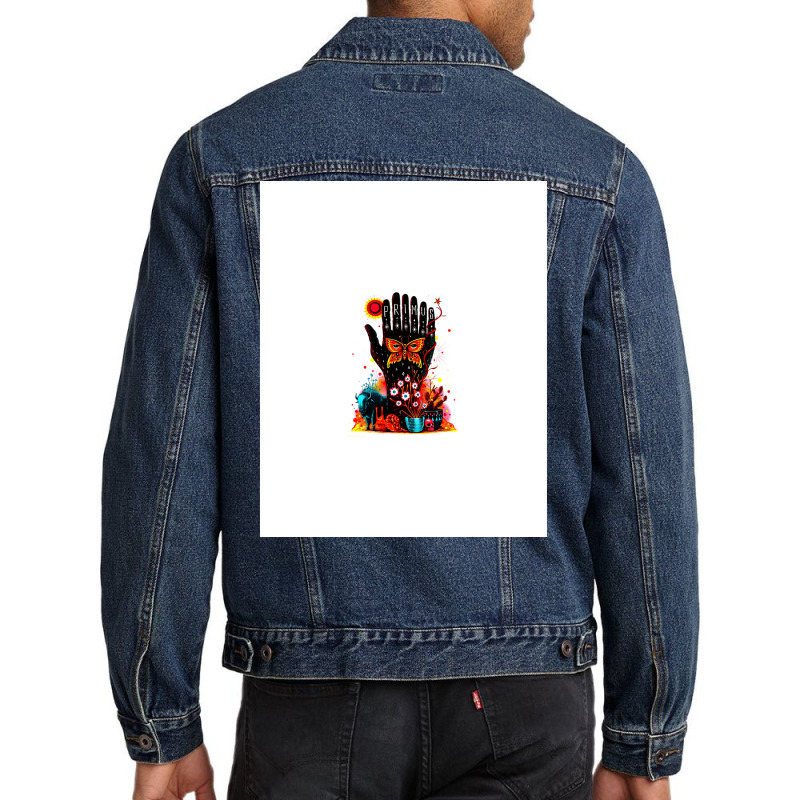 Yrtghltltgtgtghgthy Graphic  Nostalgia Men Denim Jacket | Artistshot