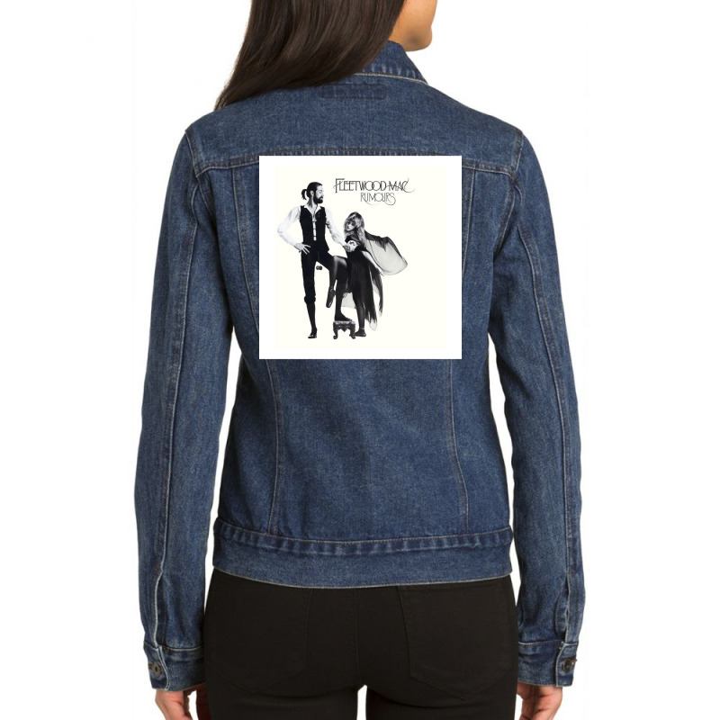 Rumors Mac Album Baby Love Ladies Denim Jacket by shubnawhalidz | Artistshot