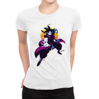 Goku Samurai Ladies Fitted T-shirt | Artistshot