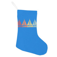 Sailing Sail Boat Hipster Nostalgia Holiday Stocking | Artistshot