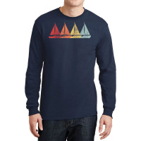 Sailing Sail Boat Hipster Nostalgia Long Sleeve Shirts | Artistshot