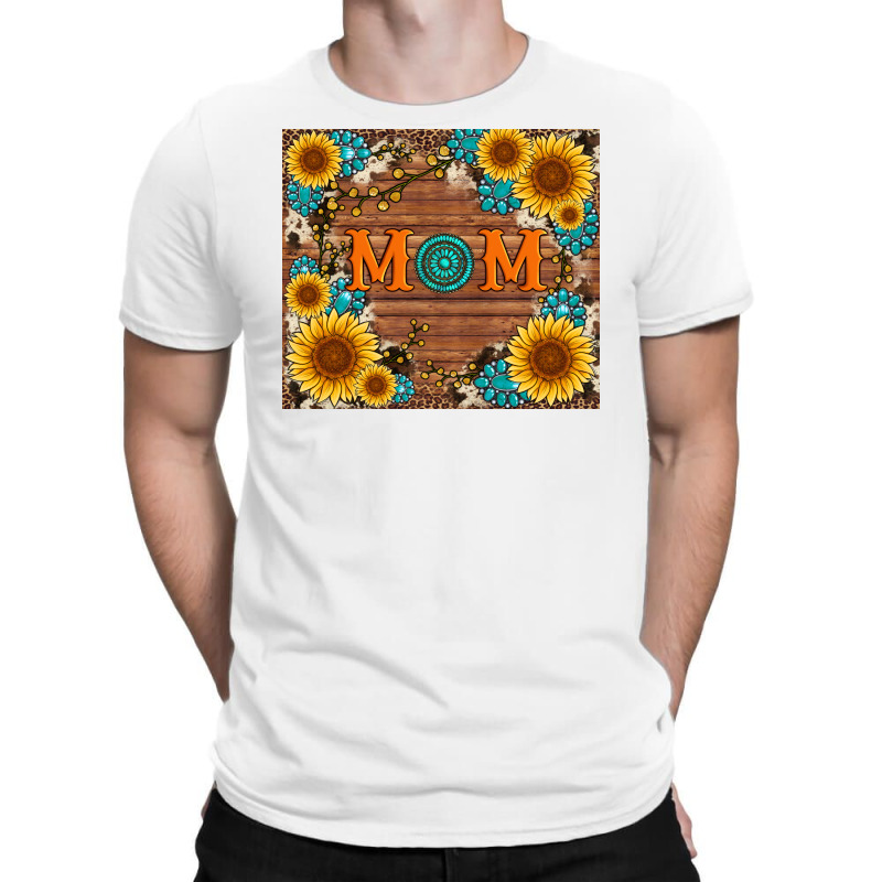 Sunflower Gemstone And Mom With Cowhide T-shirt | Artistshot