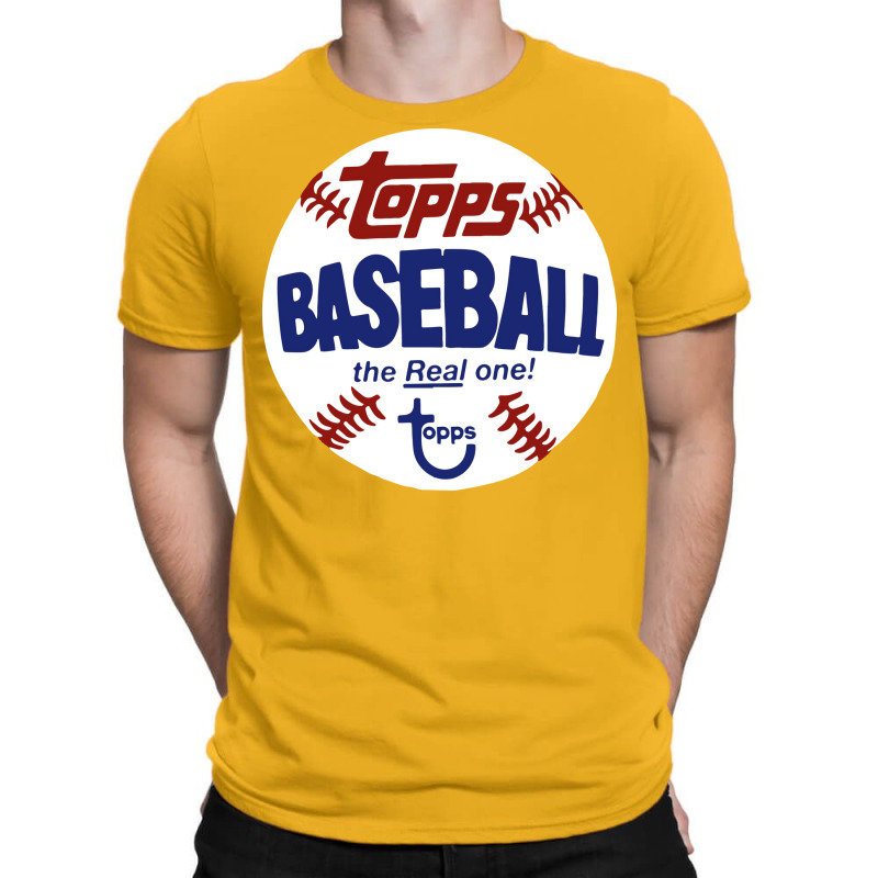 Topps Baseball Vintage Style The Real One Retro T-Shirt by fizzoviklea | Artistshot