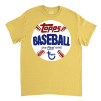 Topps Baseball Vintage Style The Real One Retro Classic T-shirt | Artistshot