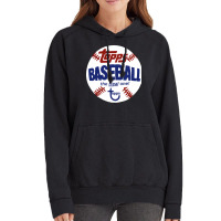 Topps Baseball Vintage Style The Real One Retro Vintage Hoodie | Artistshot