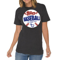 Topps Baseball Vintage Style The Real One Retro Vintage T-shirt | Artistshot