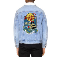 Hot Trend Mississippi Nights Distressed Grunge Version Unisex Sherpa-lined Denim Jacket | Artistshot