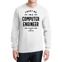 Computer Engineer Work Job Title Gift Long Sleeve Shirts | Artistshot