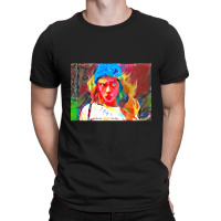 Very Wierd Colorful Girl T-shirt | Artistshot