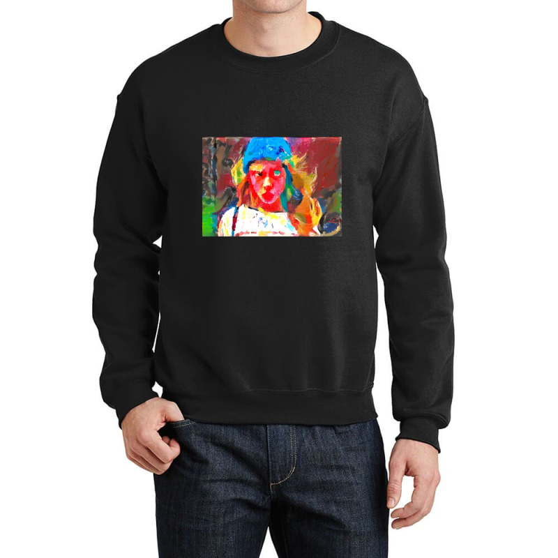 Very Wierd Colorful Girl Crewneck Sweatshirt | Artistshot