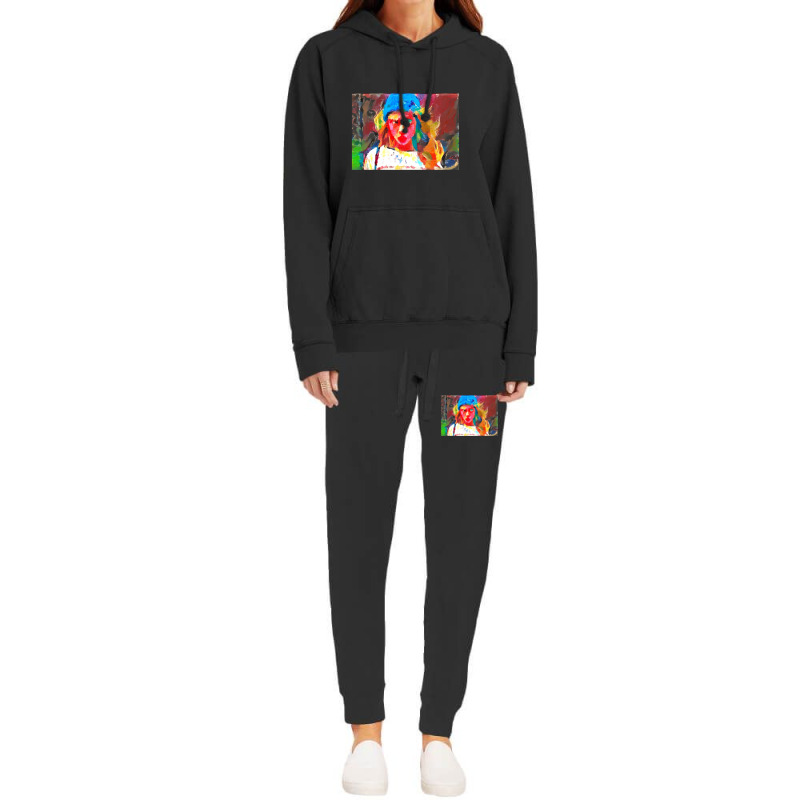 Very Wierd Colorful Girl Hoodie & Jogger Set | Artistshot