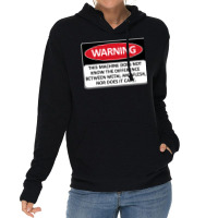 Warning This Machine Does Not Know The Difference Between Metal And Fl Lightweight Hoodie | Artistshot