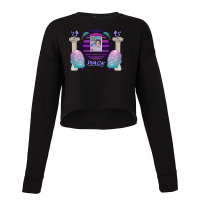 Funny Men Eric Andre Show Vaporwave Cropped Sweater | Artistshot