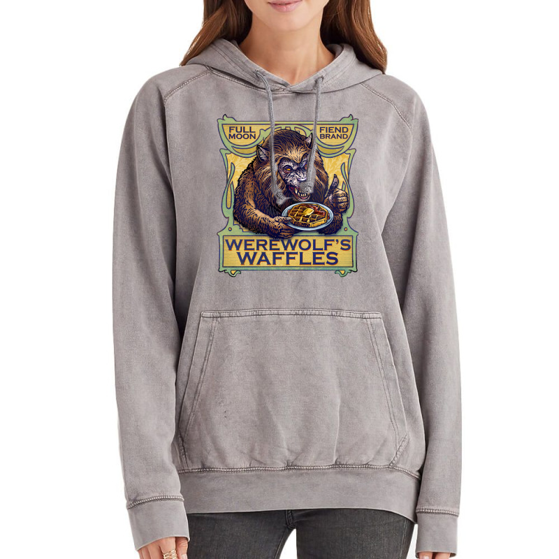 Werewolfs Waffles Nostalgia Vintage Hoodie by fizzoviklea | Artistshot