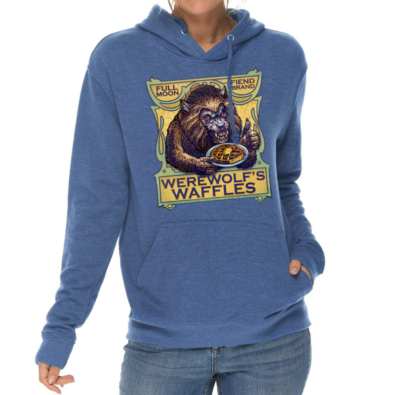 Werewolfs Waffles Nostalgia Lightweight Hoodie by fizzoviklea | Artistshot