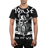 Hot Trend Mens I Am A Man Of The Norse Nordic Viking Mythology Graphic T-shirt | Artistshot