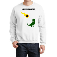 Never Forget (dinosaurs) Baby Yellow Crewneck Sweatshirt | Artistshot