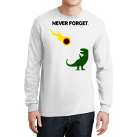 Never Forget (dinosaurs) Baby Yellow Long Sleeve Shirts | Artistshot