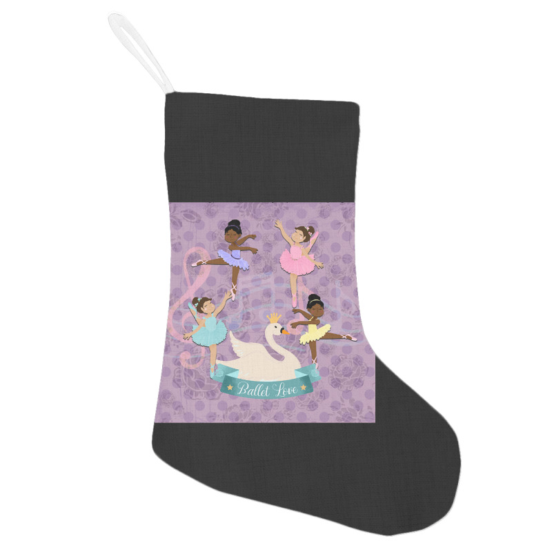 Limited Edition Ballet Love Little Ballerina Holiday Stocking | Artistshot