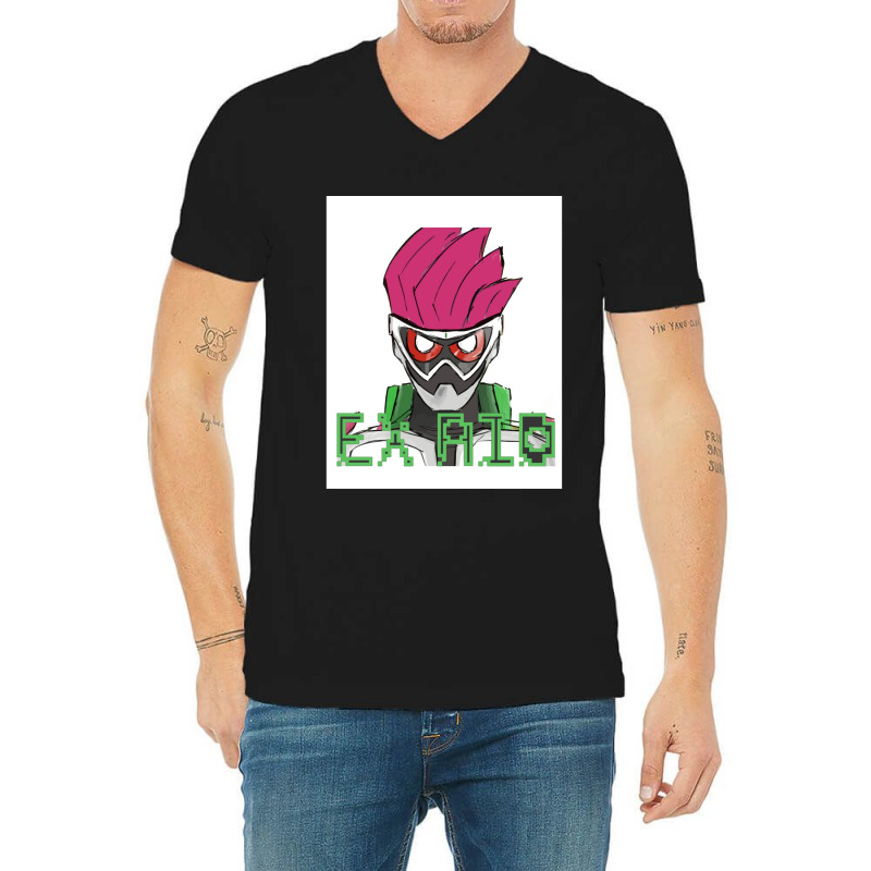 Ex Aid 9 V-Neck Tee by JudyRowena | Artistshot