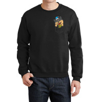 Hot Trend Pocket Black Shiba Inu Menorah Akita Dog Hanukkah Jew Crewneck Sweatshirt | Artistshot