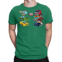 Transformers Rescue Bots Vechicles T-shirt | Artistshot