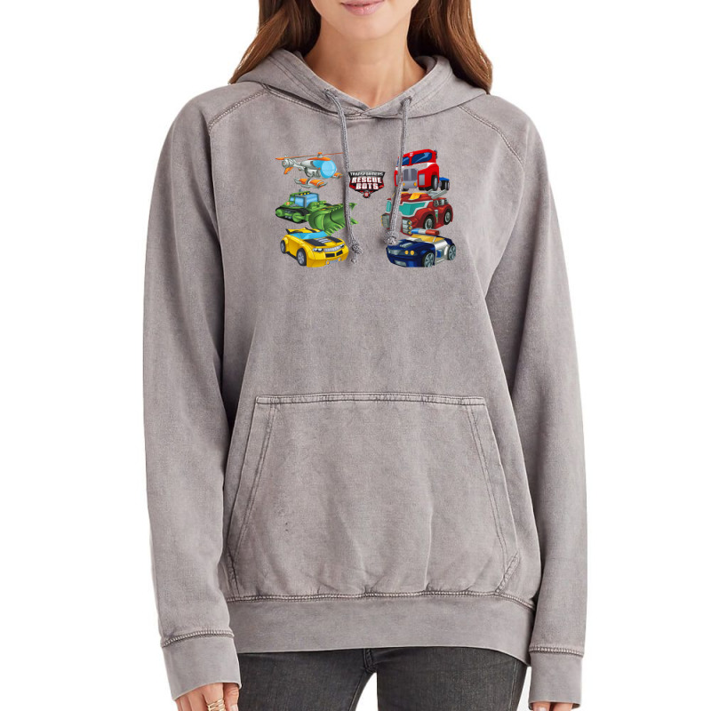 Transformers Rescue Bots Vechicles Vintage Hoodie | Artistshot