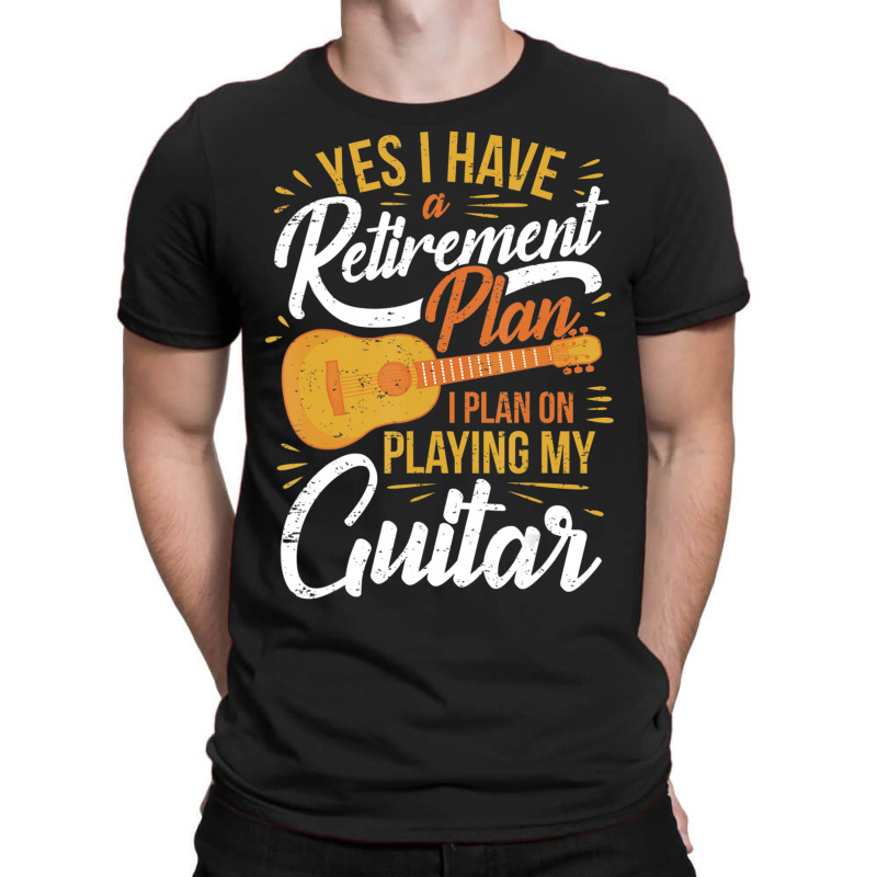 Hot Trend Retired Guitar Player Retirement Guitarist Old-age Pension T-shirt | Artistshot