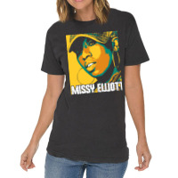 Missy Elliott Misdemeanor Melissa Arnette Elliott An American Rapper S Vintage T-shirt | Artistshot