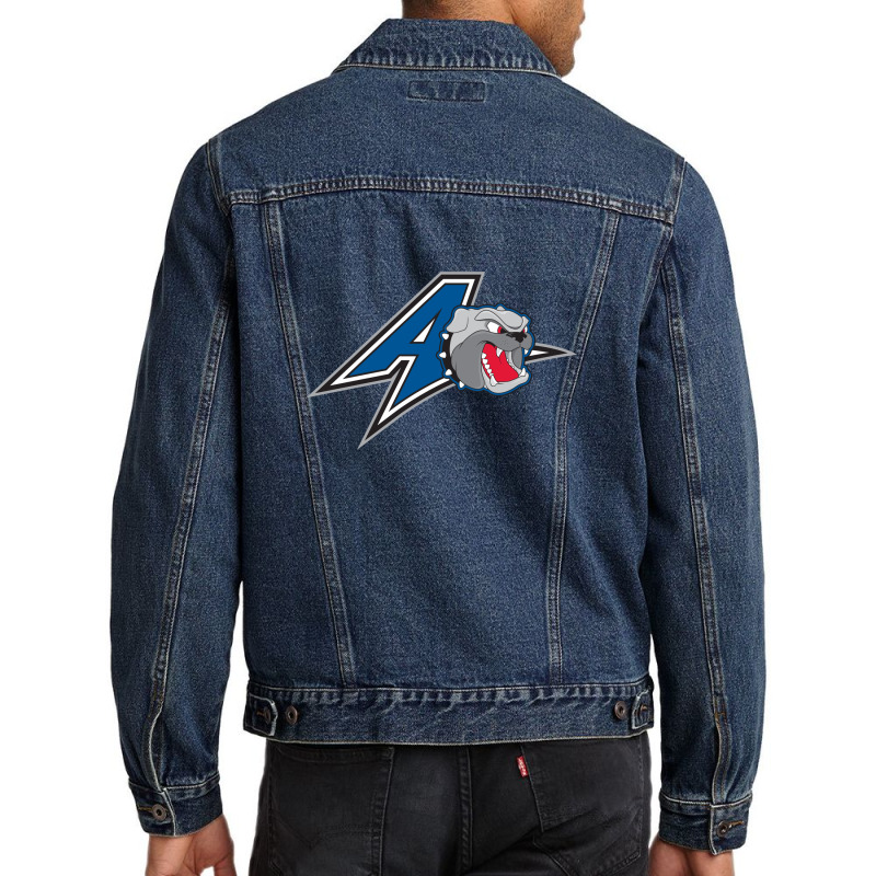 Unc Asheville Bulldogs Men Denim Jacket by amio | Artistshot