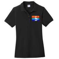 St. Petersburg Florida Pelican Flag Local Heritage Pride Tank Top Ladies Polo Shirt | Artistshot