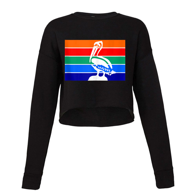 St. Petersburg Florida Pelican Flag Local Heritage Pride Tank Top Cropped Sweater by been | Artistshot