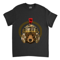 Bear In Roman Helmet Centurion Legionnaire Bear Lover 57.png Classic T-shirt | Artistshot