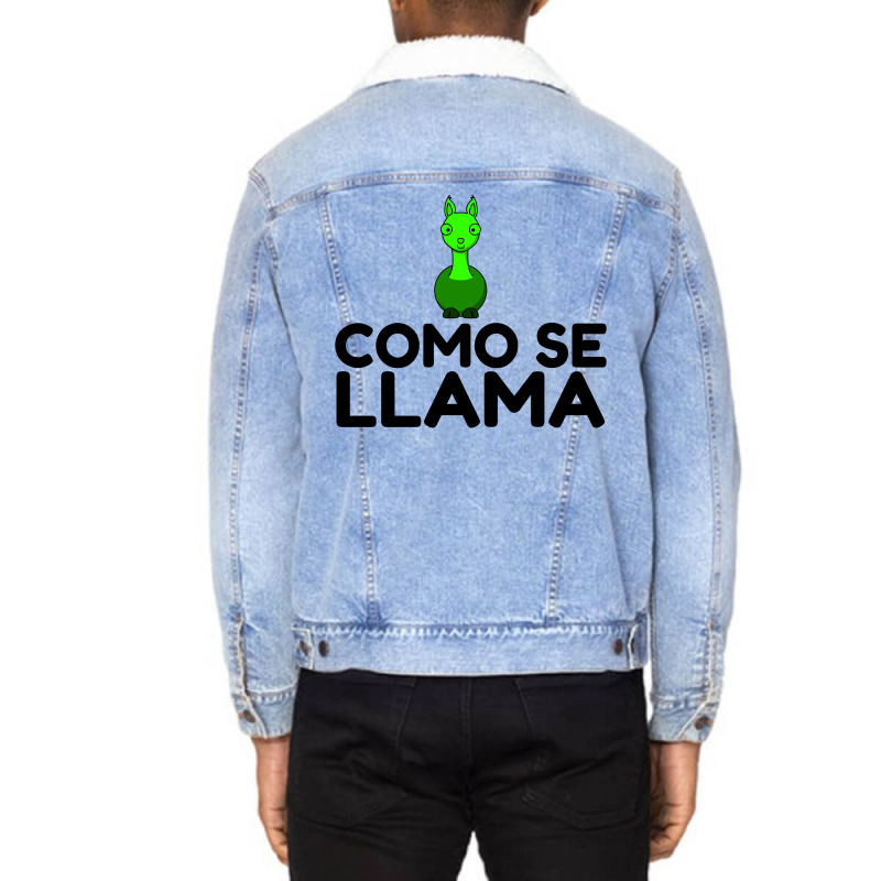 Como Se Llama Unisex Sherpa-Lined Denim Jacket by Perfect Designers | Artistshot