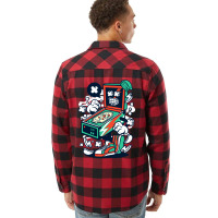 Mad Pinball Flannel Shirt | Artistshot