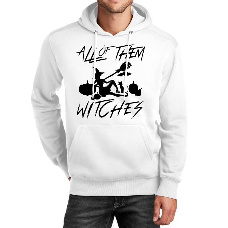 All Of Them Witches Men Sunisex Black Graphic T Shirt Super Soft Horro Unisex Hoodie by CHRISTOPHEANDERS | Artistshot