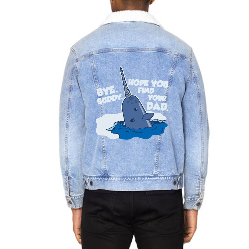 Limited Edition Bye Buddy Unisex Sherpa-Lined Denim Jacket by Milne Charlton | Artistshot