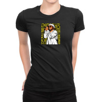 A Bird With The Word Ladies Fitted T-shirt | Artistshot