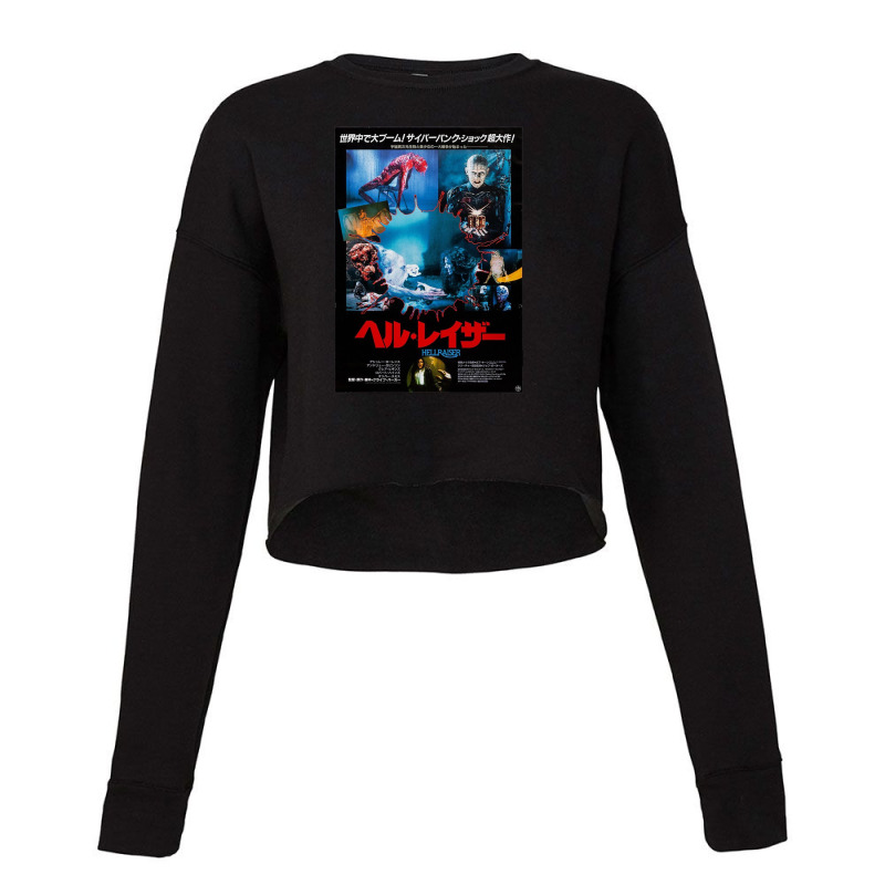 Hellraiser Poster Cropped Sweater by vitostrange | Artistshot