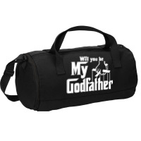 Will You Be My Godfather Duffel Bag | Artistshot