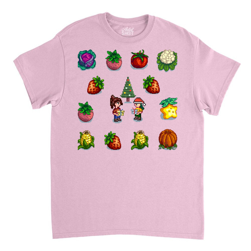 Stardew Valley Vegetables Christmas Gift Classic T-shirt by megannukunug | Artistshot