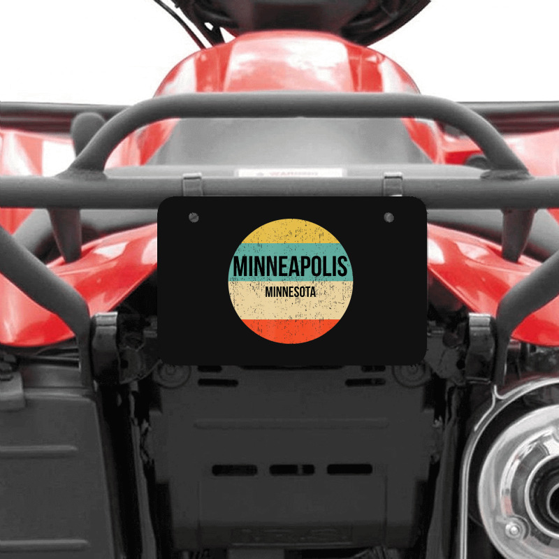 Limited Edition Minneapolis Minnesota Minneapolis Atv License Plate | Artistshot