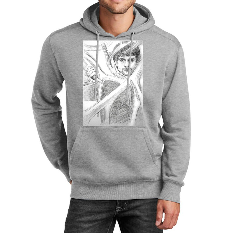 Will Graham Art Tangled In The  Horns Hannibal Tv Unisex Hoodie by zaheretippanp | Artistshot