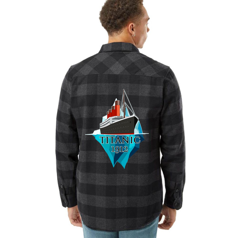 Titanic Gift Voyage Rms Titanic 1912 Flannel Shirt | Artistshot