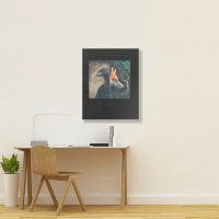 The Fox And The Crow 1 Portrait Canvas Print | Artistshot