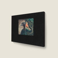 The Fox And The Crow 1 Landscape Canvas Print | Artistshot